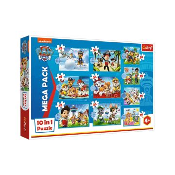 Trefl Reliable PAW Patrol Team 10 in 1 Puzzle