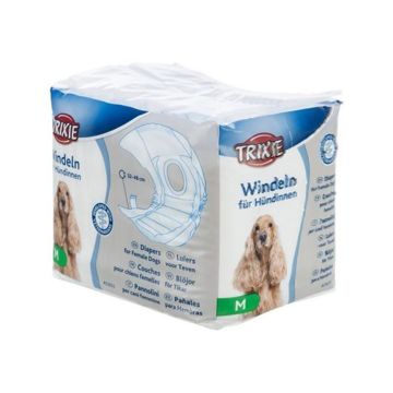 Trixie Diapers for Female Dogs - Medium - 12 pcs
