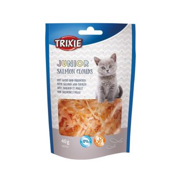 Trixie Junior Salmon Clouds with Salmon & Chicken Cat Treat - 40 g