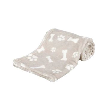 Trixie Kenny Plush Dog Blanket - Grey - Large