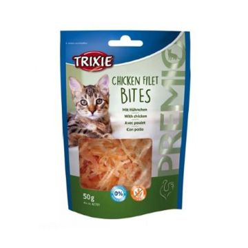 Trixie Premio Bites Chicken Fillets Cat Treats - 50 g