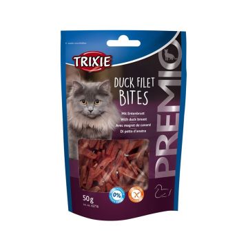Trixie Premio Duck Fillet Bites with Duck Breast Cat Treat - 50 g