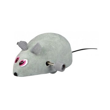 Trixie Wind Up Mouse Cat Toy - Grey