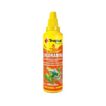 Tropical Chloramina for Disinfecting Aquarium Equipment - 50ml