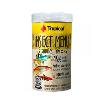 Tropical Insect Menu Granules XXS - 160 g
