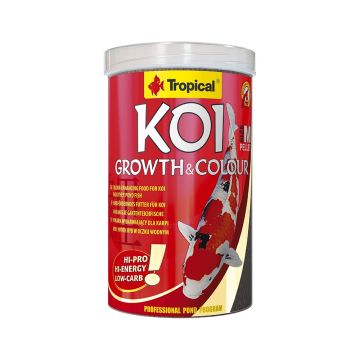 Tropical Koi Growth & Colour, Medium Size Pellets, 320g