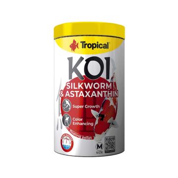 Tropical Silkworm Astaxanthin Koi Food - 320 g
