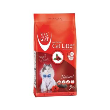 Van Cat White Bentonite Clumping Cat Litter Unscented