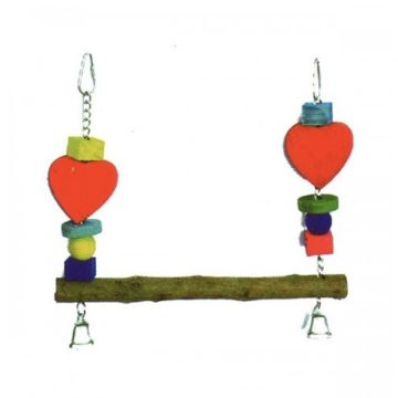 VanPet Swing Toy For Large Birds With Bells