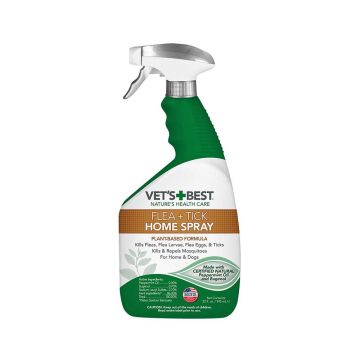 Vet’s Best Flea and Tick Home Treatment Spray - 32 oz