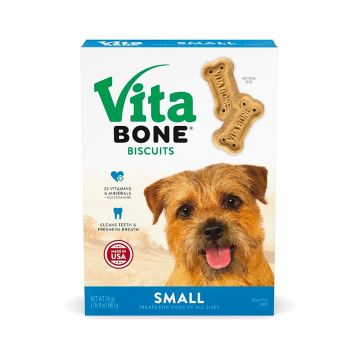Vita Bone Original Small Biscuit Dog Treats - 680 g