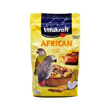 طعام لطائر الببغاء الأفريقي من فيتا كرافت، 750 جرام
