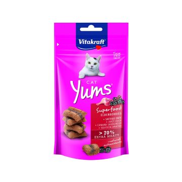 Vitakraft Cat Yums Superfood Elderberries, 40g
