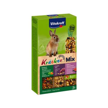 Vitakraft Kracker Mix Rabbit Treats - 168 g