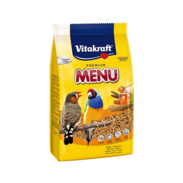 طعام مينيو فيتل لطيور الفينش من فيتاكرافت، 1 كجم