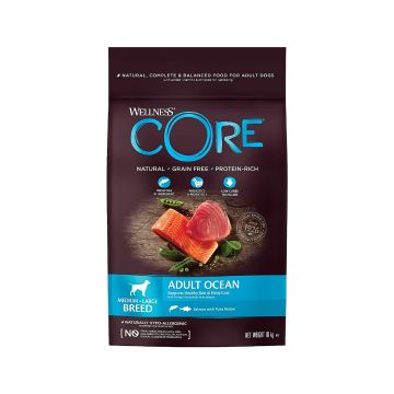 Wellness CORE Ocean Medium/Large Breed Salmon & Tuna Recipe Dry Dog Food - 1.75 Kg