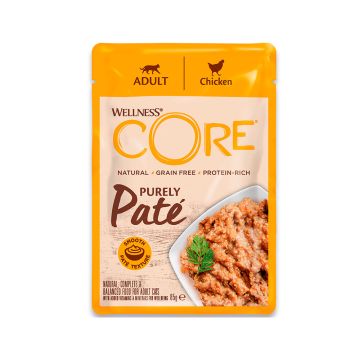 Wellness Core Purely Pate Adult Chicken Wet Cat Food - 85 g