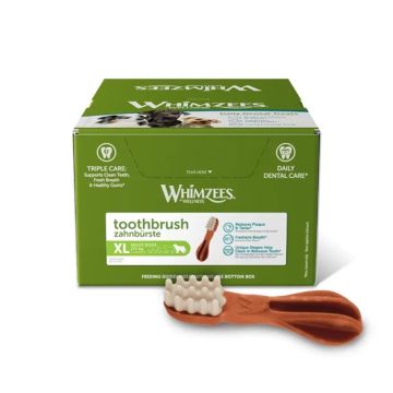 Whimzees Toothbrush All Natural Daily Dental Dog Treats