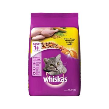 Whiskas Chicken Flavour Adult Cat Food - 3 Kg