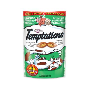 Whiskas Temptation Seafood Medley Cat Treats - 85 g