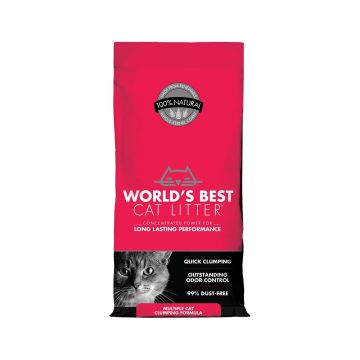 World's Best Cat Litter Multiple Cat Clumping - 15 lbs