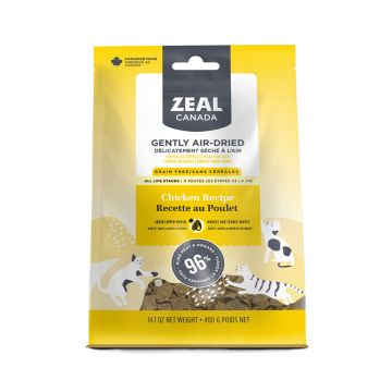 Zeal Gently Air-Dried Chicken Cat Treats - 400 g