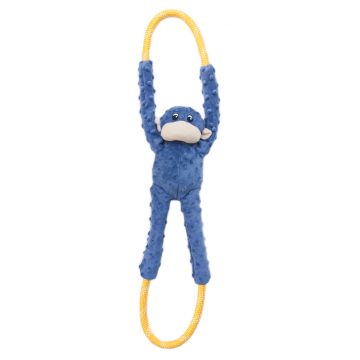 Zippy Paws Monkey RopeTugz Dog Toy - Blue
