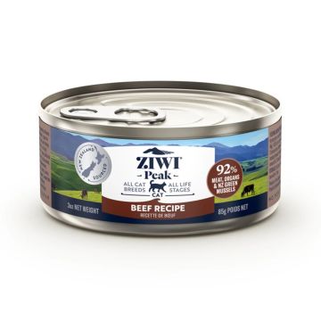 Ziwi Peak Beef Recipe Canned Cat Food - 85 g