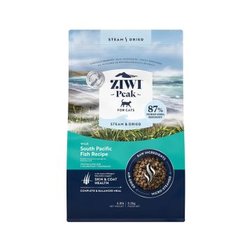 Ziwi Peak Steam Dried Wild South Pacific Fish Recipe Dry Cat Food - 2.2 Kg