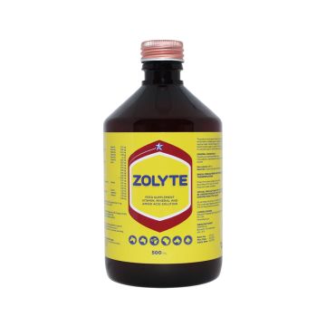 Zoleant Zolyte Feed Supplement Vitamin Mineral and Amino Acid Solution - 500 ml