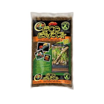 Zoo Med Eco Earth Coconut Fiber Substrate - 8 Liter