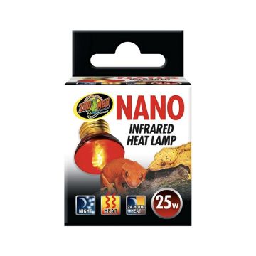 Zoo Med Nano Infrared Heat Lamp - 25W