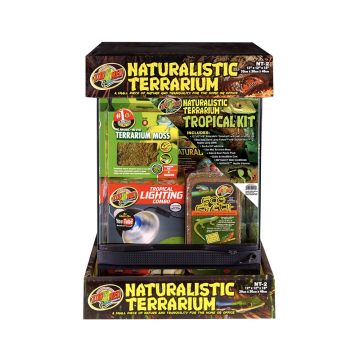 Zoo Med Naturalistic Terrarium Tropical Kit - 12L x 12W x 18H inch