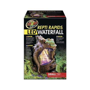 Zoo Med Repti Rapids LED Waterfall Rock