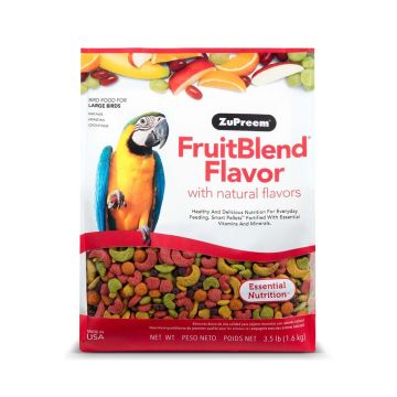 Zupreem Fruitblend Flavor Large Parrot Food