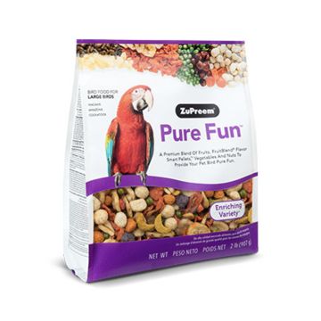 Zupreem Pure Fun Large Parrots Food - 907 g