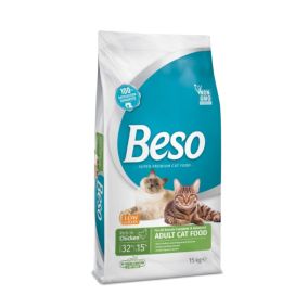 Beso Complete and Balanced Rich in Chicken Adult Dry Cat Food