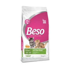 Beso Complete and Balanced Rich in Chicken Dry Kitten Food