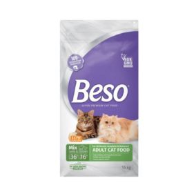 Beso Complete and Balanced Mix Lamb and Chicken Adult Dry Cat Food