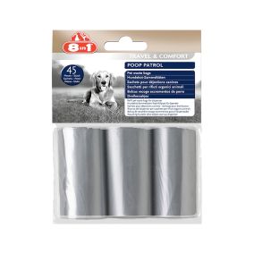 8in1 Poop Patrol Waste Bags, 45 pcs