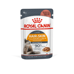 Royal Canin Hair and Skin Care Gravy Cat Food Pouch - 85 g