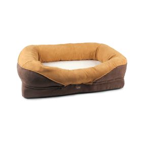 All For Paws LAM Dog Sofa Bed - Tan - Medium - 80L x 55W x 21H cm