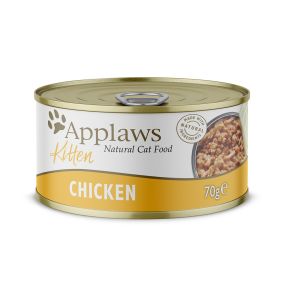 Applaws Chicken Canned Kitten Food - 70 g - Pack of 24