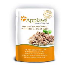 Applaws Chicken with Beef in Jelly Cat Food Pouch - 70g