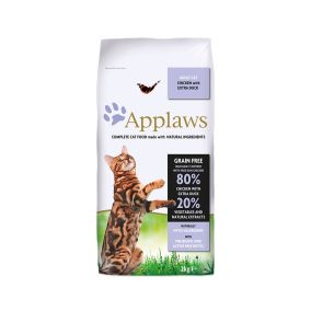 Applaws Chicken with Extra Duck Adult Dry Cat Food