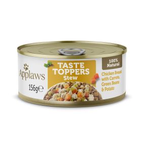 Applaws Taste Toppers Chicken Stew with Carrots Green Beans and Potato Canned Dog Food - 156 g