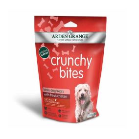 Arden Grange Crunchy Bites With Fresh Chicken Dog Treats - 225g