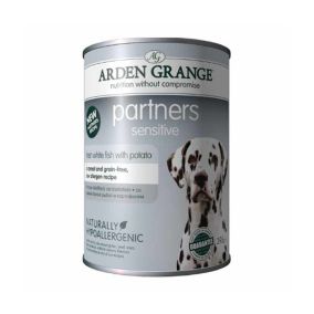 Arden Grange Partners Sensitive Fresh Ocean White Fish With Potato - 395g