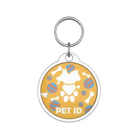 Bark Badge Bones and Balls Badge for Pets