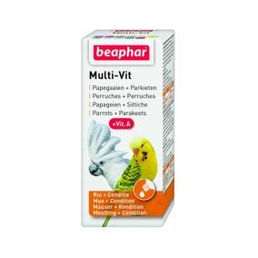 Beaphar Multi Vit for Parrots and Large Parakeets - 20ml